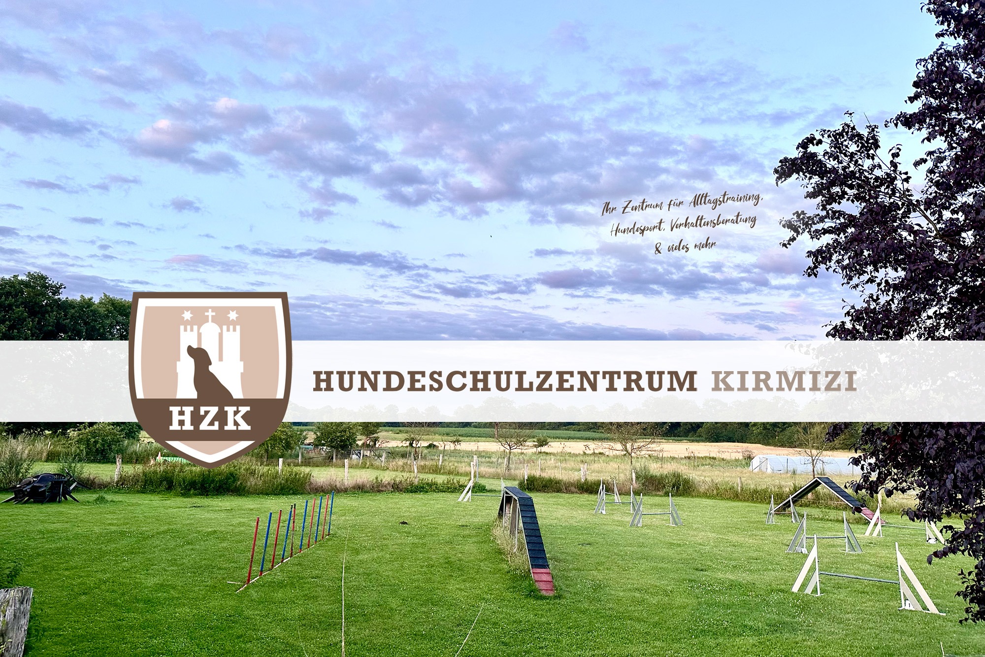 Der Trainingsplatz der Hundeschule Kirmizi